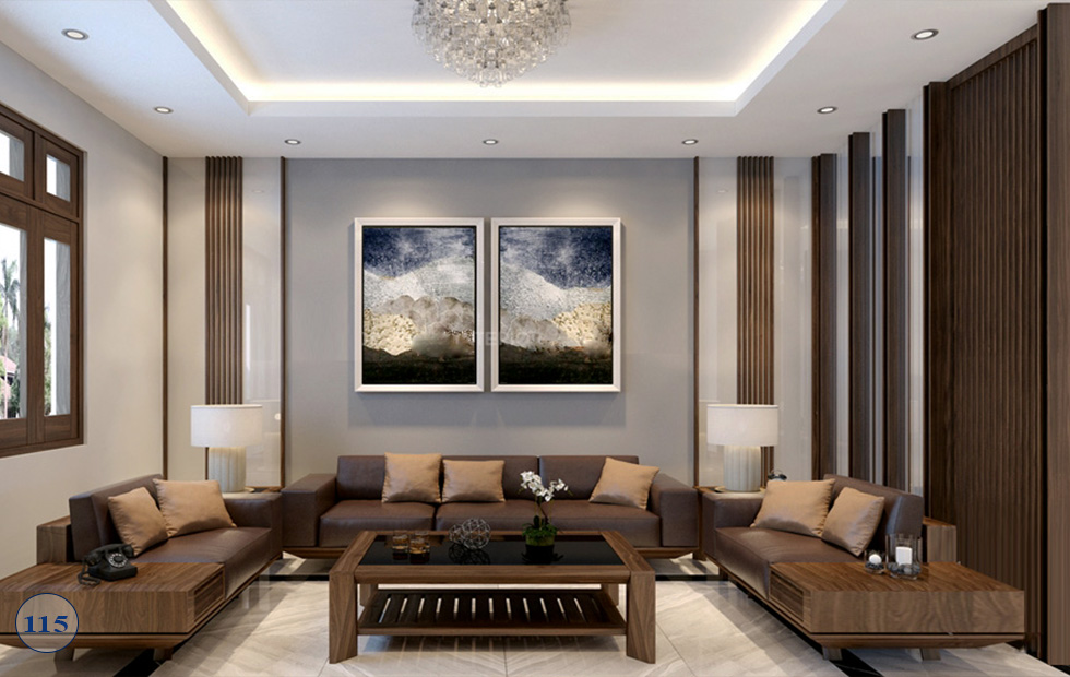 Ngỡ ngàng với những mẫu thiết kế phòng khách đẹp và đơn giản
