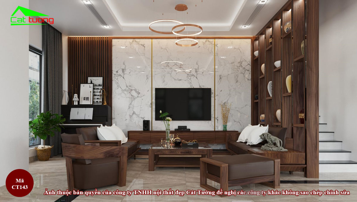 Vách trang trí cầu thang đẹp và được ưa chuộng nhất hiện nay