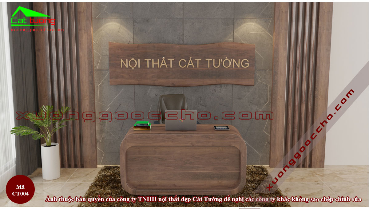 Bàn làm việc gỗ óc chó tại Trà Vinh