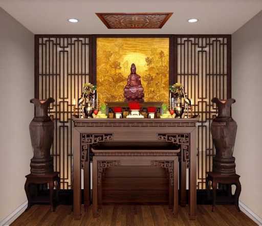 Bàn thờ phật đẹp và linh thiêng ai cũng muốn có trong nhà