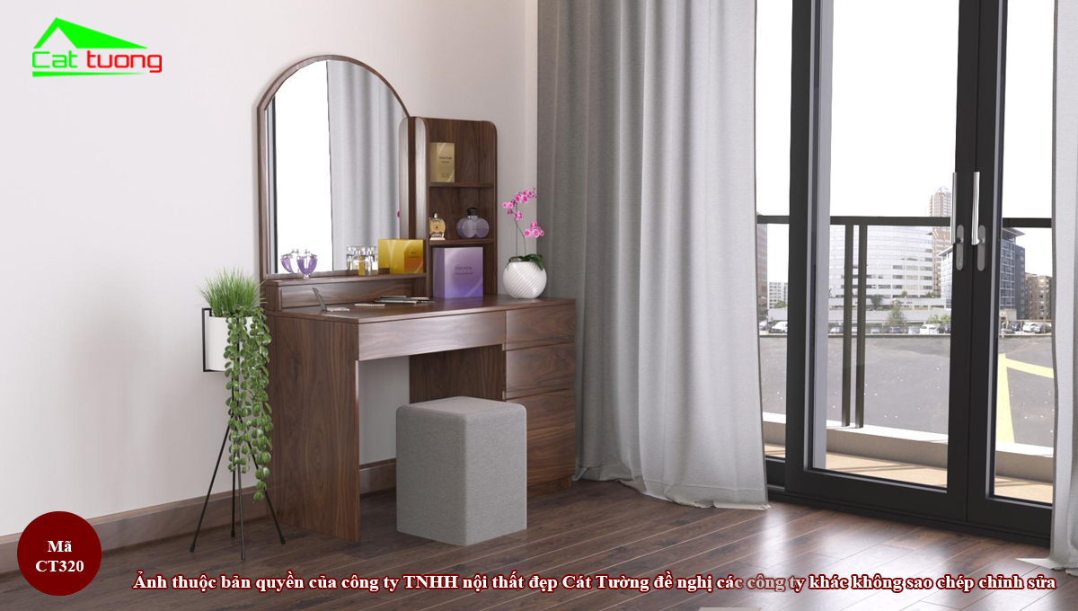 Bàn trang điểm thông minh tiện dụng chị em nào cũng nên có