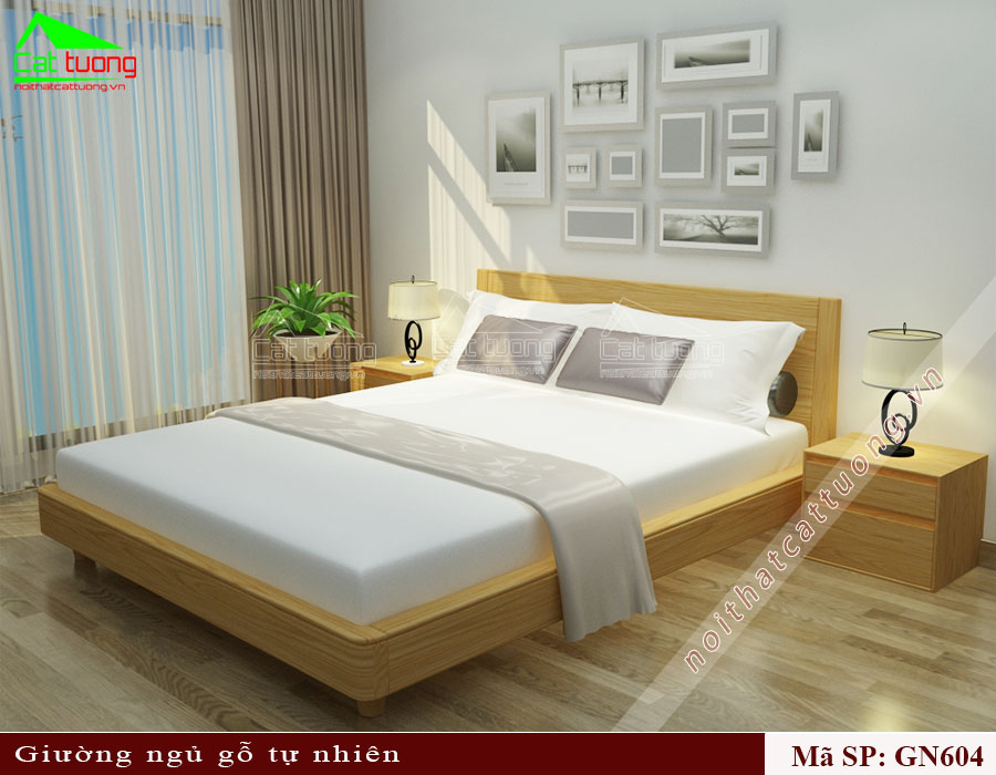 Báo giá giường ngủ gỗ Sồi Nga – Giường ngủ Sồi Nga giá bao nhiêu?