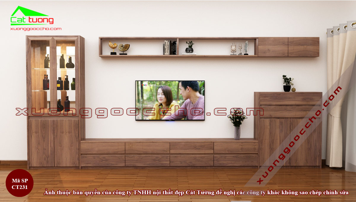 Mẫu kệ tivi phòng khách đẹp và cách lựa chọn tốt nhất