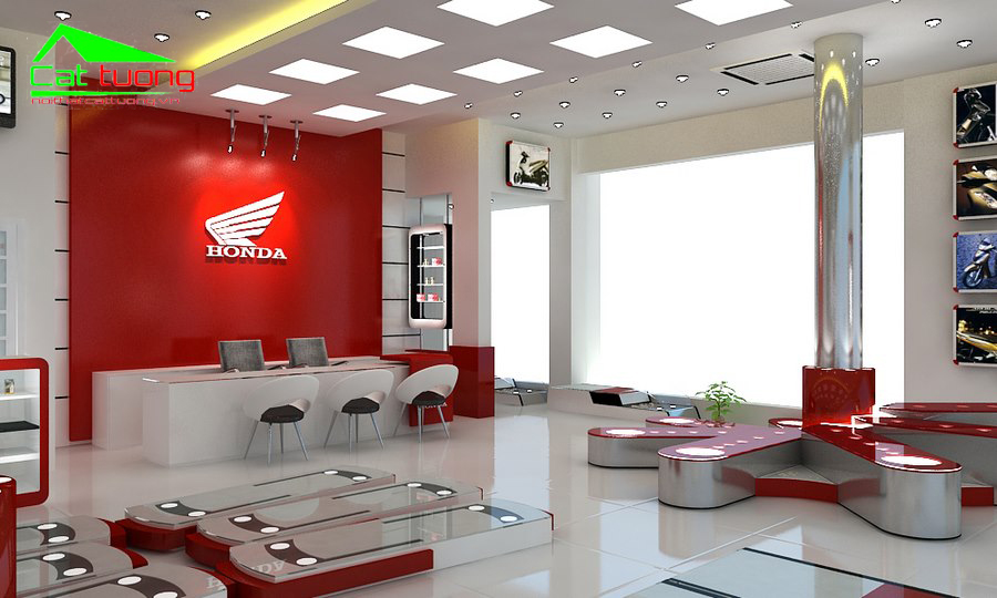 Thiết kế showroom cửa hàng