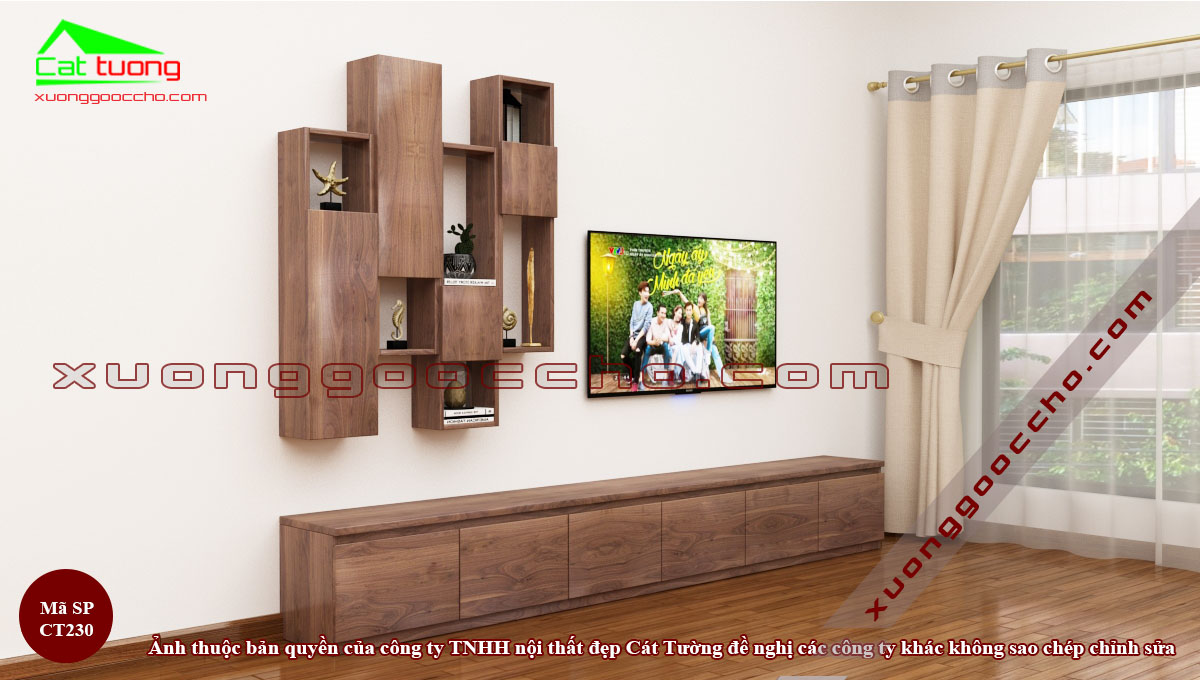 Các kiểu kệ tivi đẹp cho phòng khách sang trọng