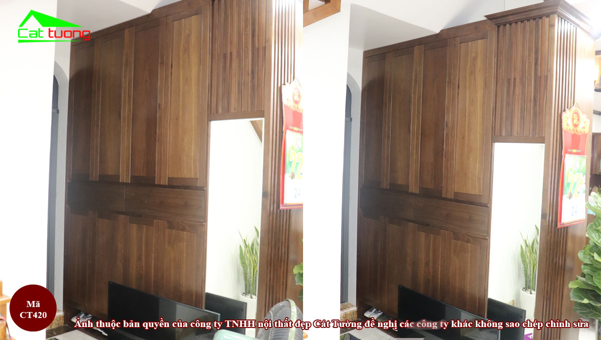 Tủ giày gỗ óc chó tại Bạc Liêu
