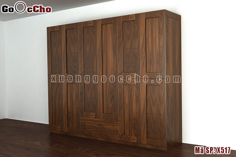 Ưu điểm của tủ quần áo gỗ óc chó