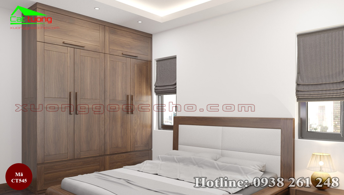 Tủ quần áo gỗ óc chó tại Đắk Nông