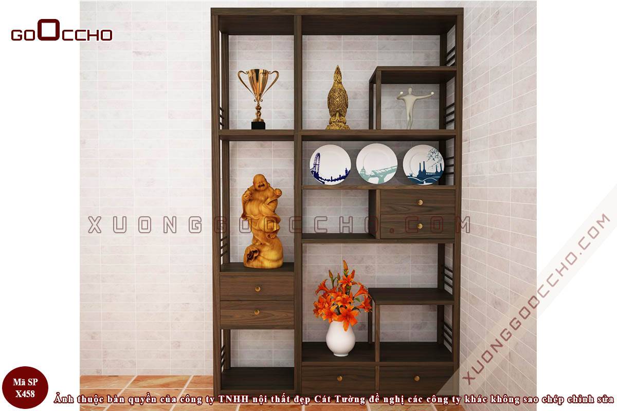 Tủ rượu gỗ óc chó tại Lạng Sơn
