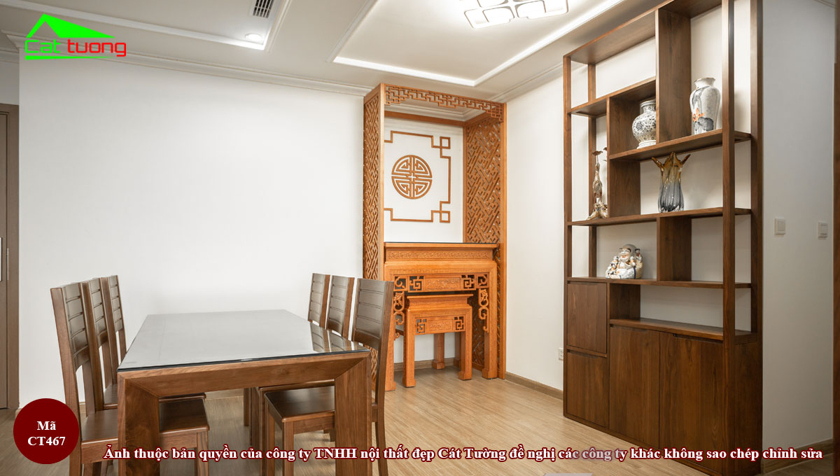 Tủ rượu gỗ óc chó tại Phú Thọ