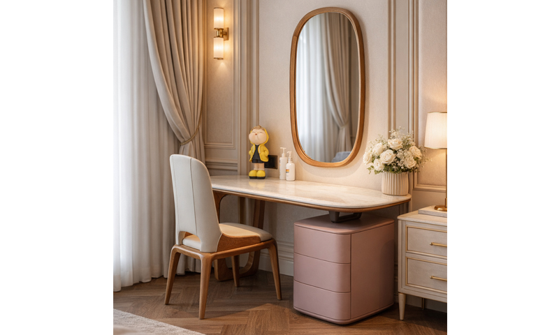 Bàn Trang Điểm Gỗ Óc Chó