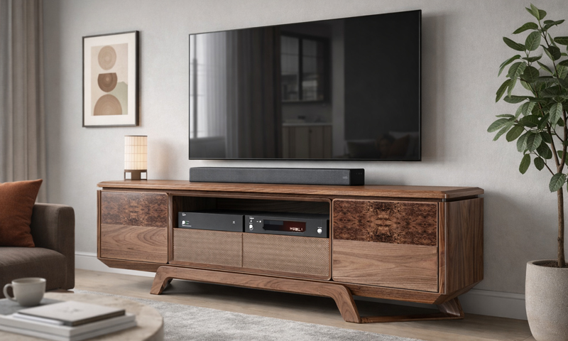 Kệ Tivi Gỗ Óc Chó