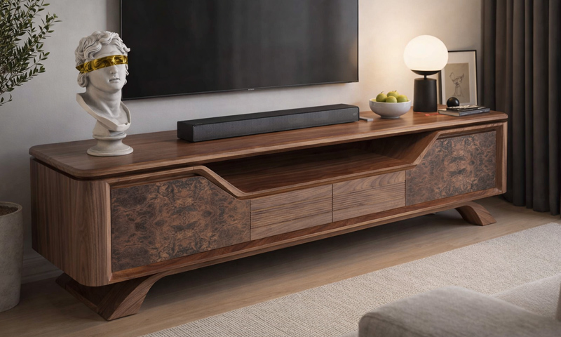 Kệ tivi gỗ óc chó KTV2604