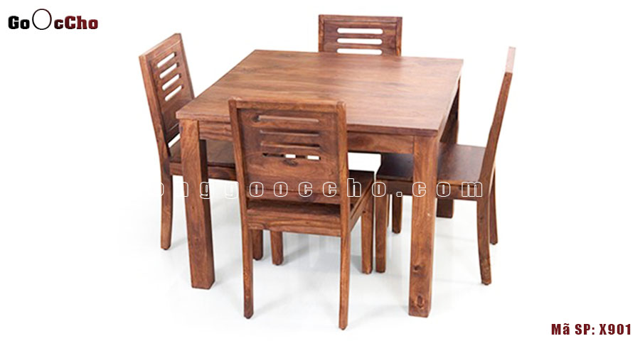Bàn Ghế Ăn Gỗ Óc Chó