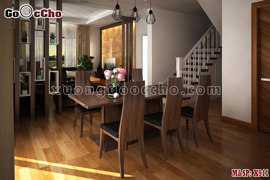 Bàn Ghế Ăn Gỗ Óc Chó