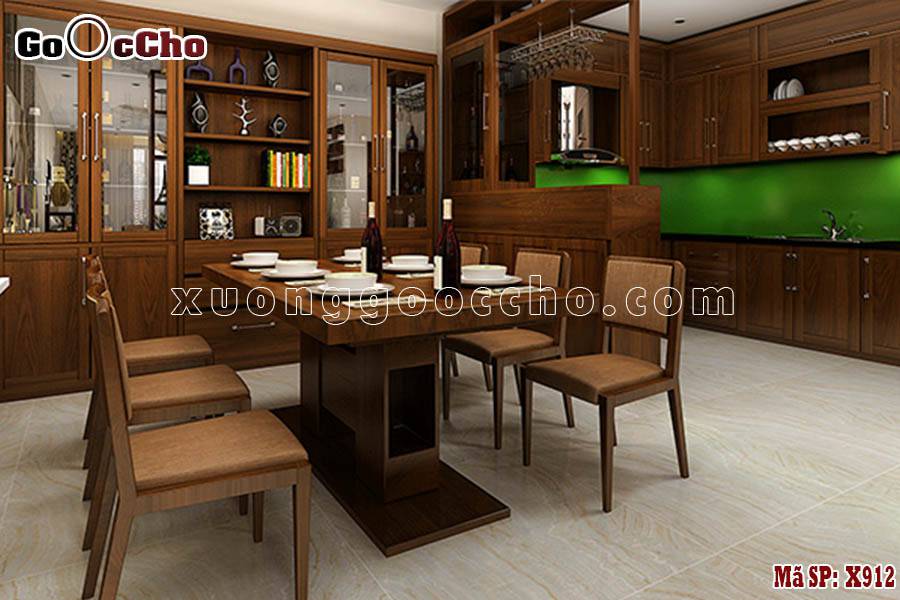 Bàn Ghế Ăn Gỗ Óc Chó