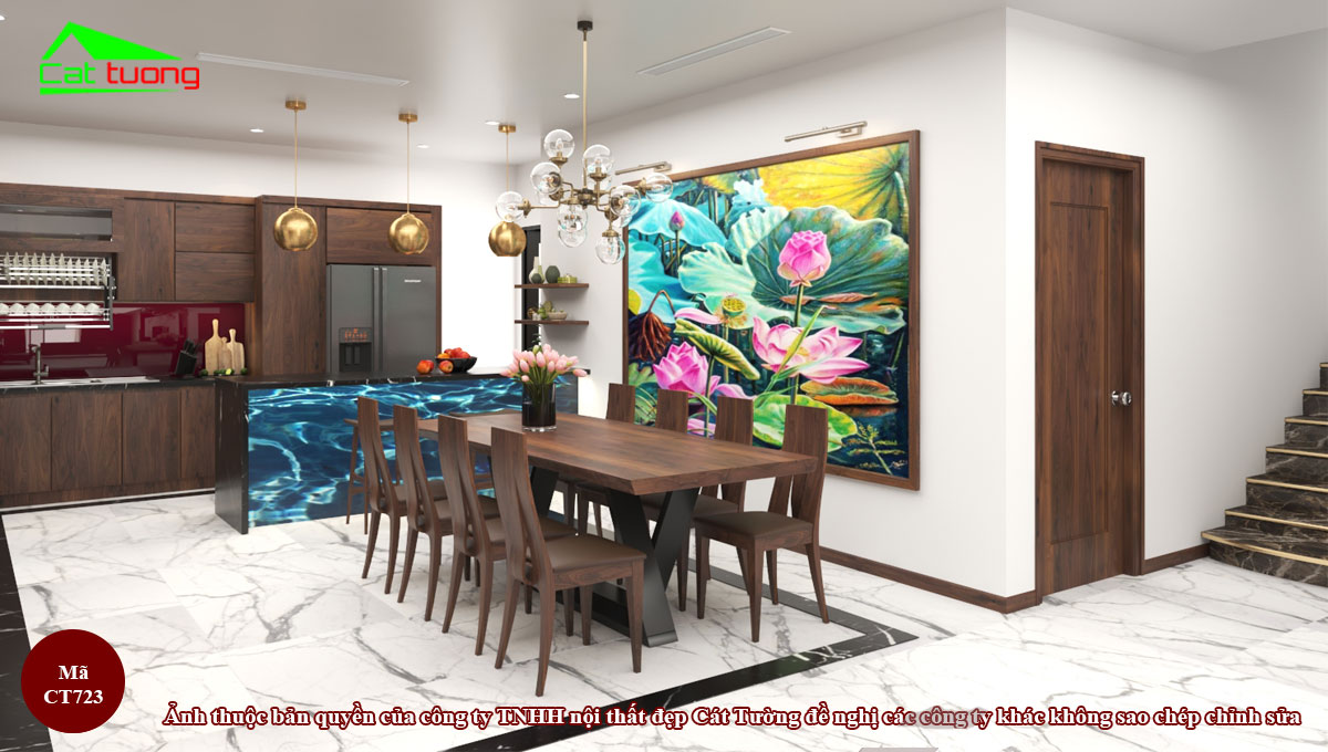 Bàn Ghế Ăn Gỗ Óc Chó