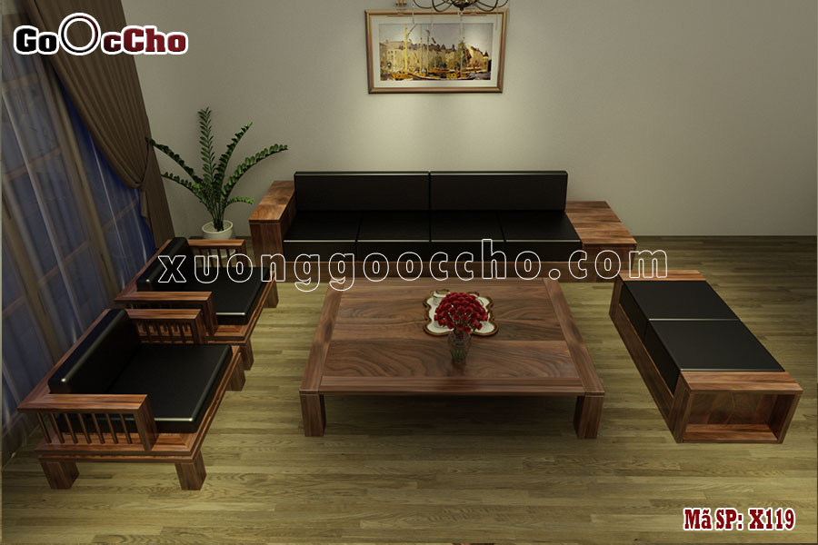 Bàn Ghế Gỗ Óc Chó