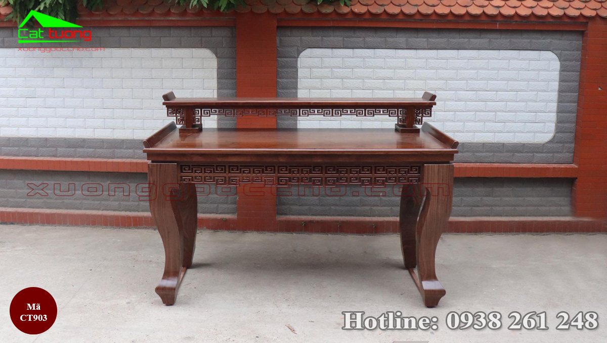 Bàn thờ gỗ óc chó CT903