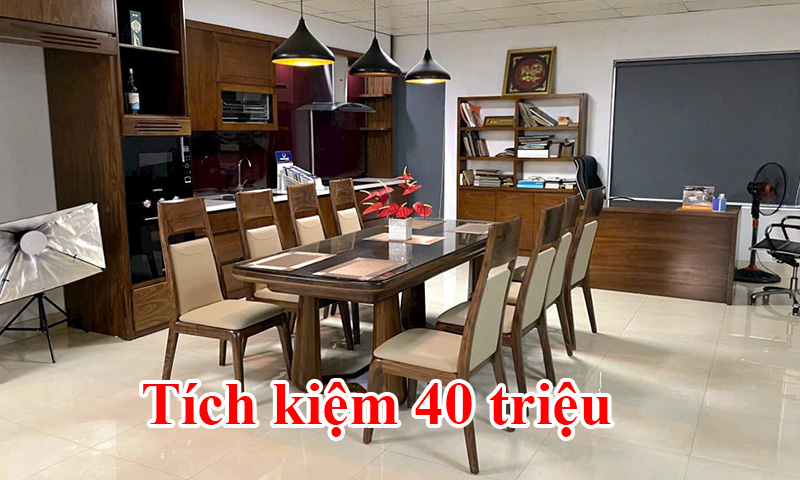 Bàn Ghế Ăn Gỗ Óc Chó