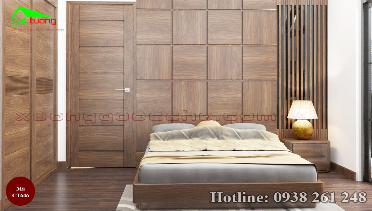 Giường Ngủ Gỗ Óc Chó