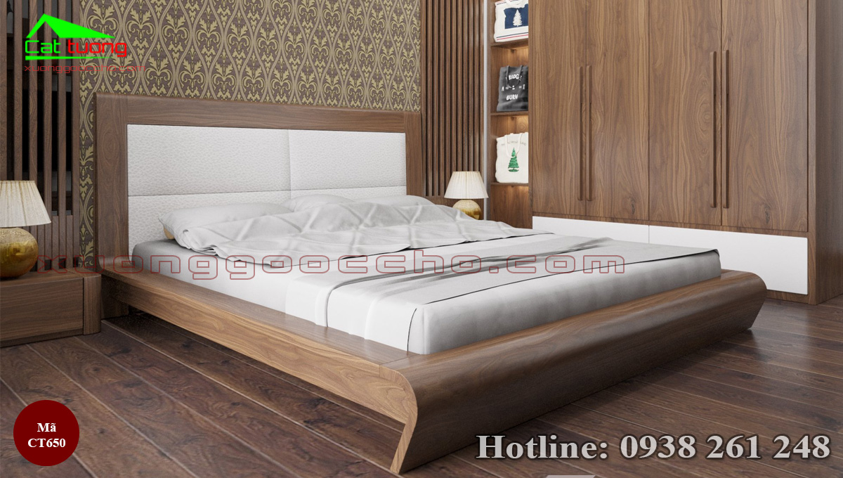 Giường Ngủ Gỗ Óc Chó