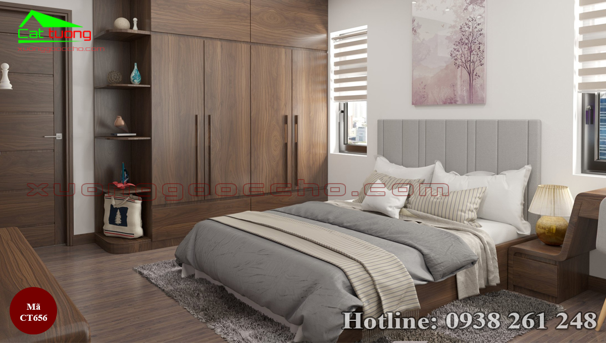Giường Ngủ Gỗ Óc Chó