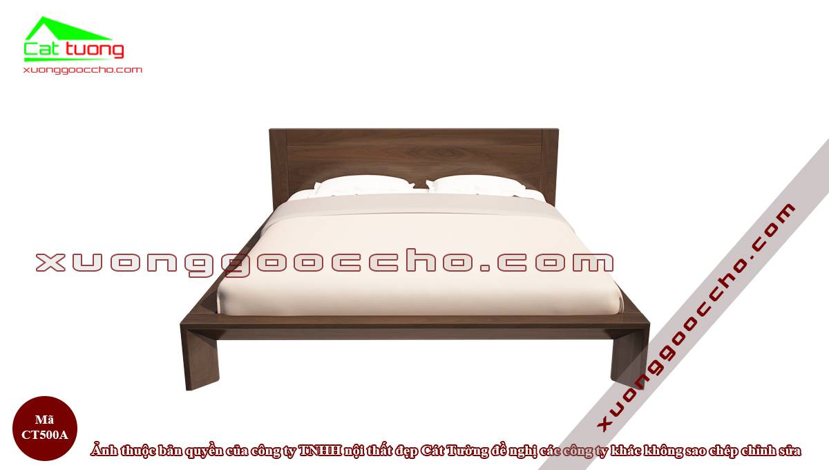 Giường Ngủ Gỗ Óc Chó