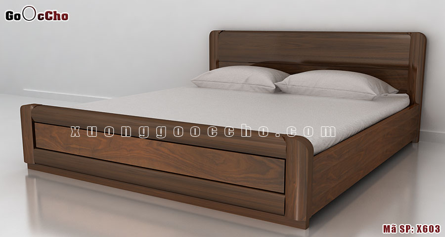 Giường Ngủ Gỗ Óc Chó
