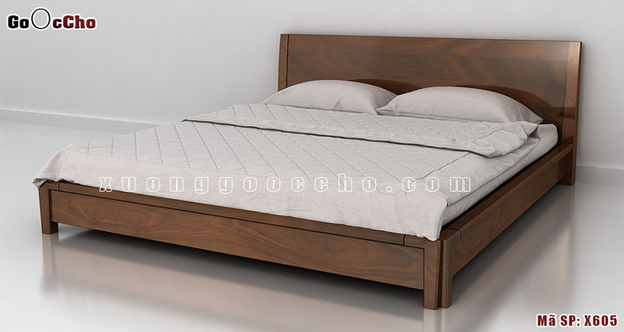 Giường Ngủ Gỗ Óc Chó