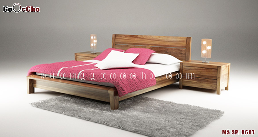 Giường Ngủ Gỗ Óc Chó