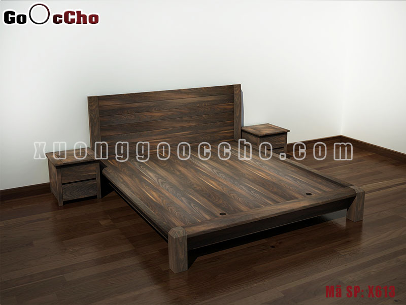 Giường Ngủ Gỗ Óc Chó