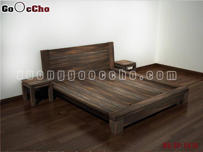 Giường Ngủ Gỗ Óc Chó