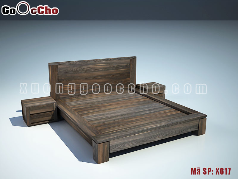 Giường Ngủ Gỗ Óc Chó