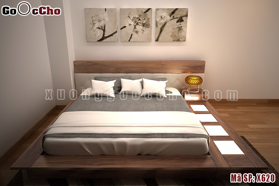 Giường Ngủ Gỗ Óc Chó