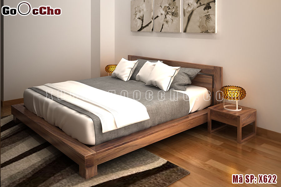 Giường Ngủ Gỗ Óc Chó