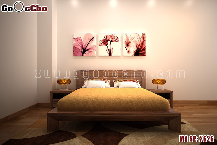 Giường Ngủ Gỗ Óc Chó