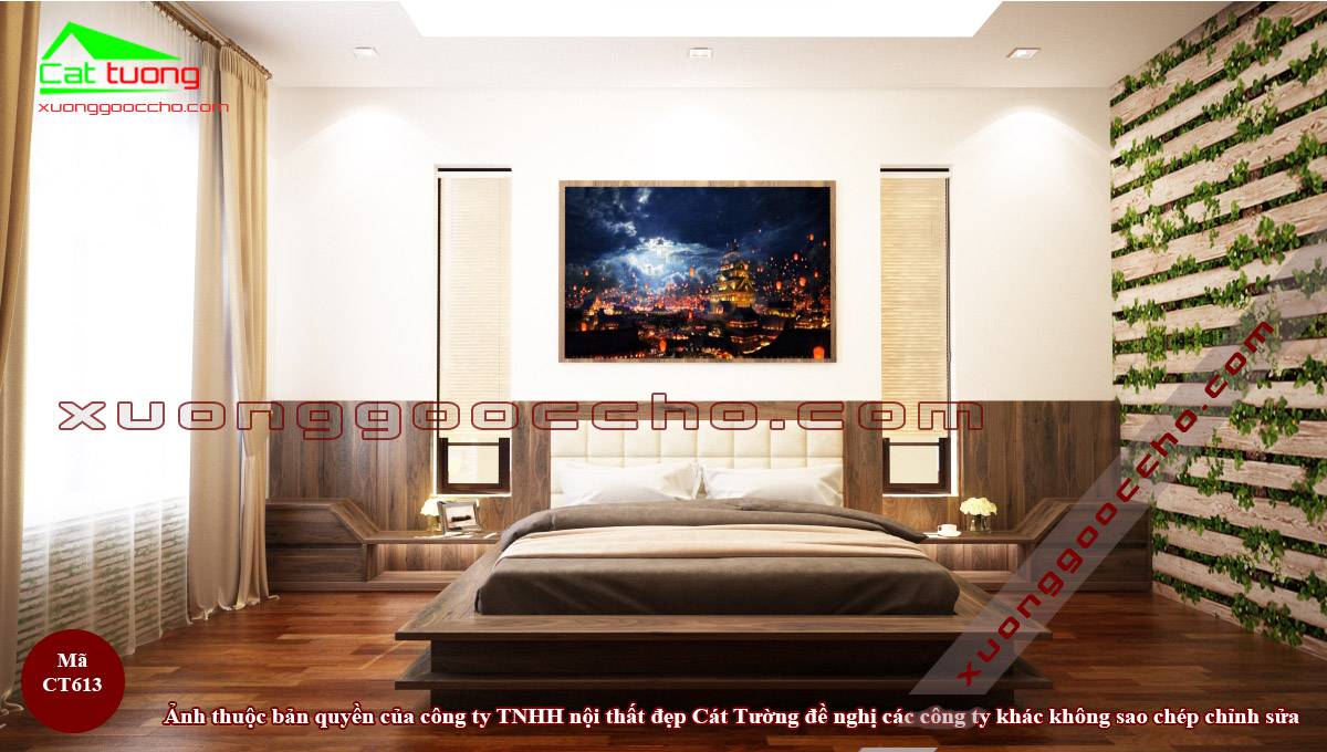 Giường Ngủ Gỗ Óc Chó