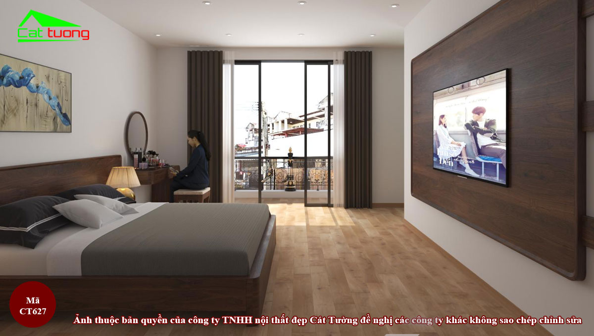 Giường Ngủ Gỗ Óc Chó