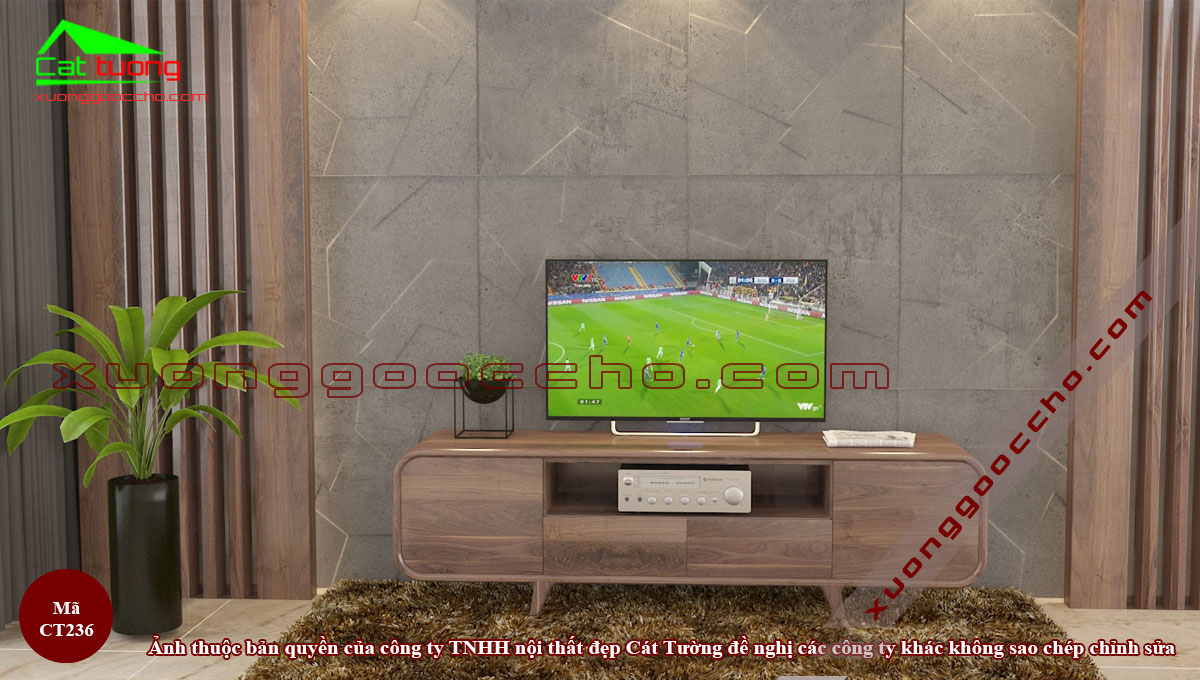 Kệ Tivi Gỗ Óc Chó