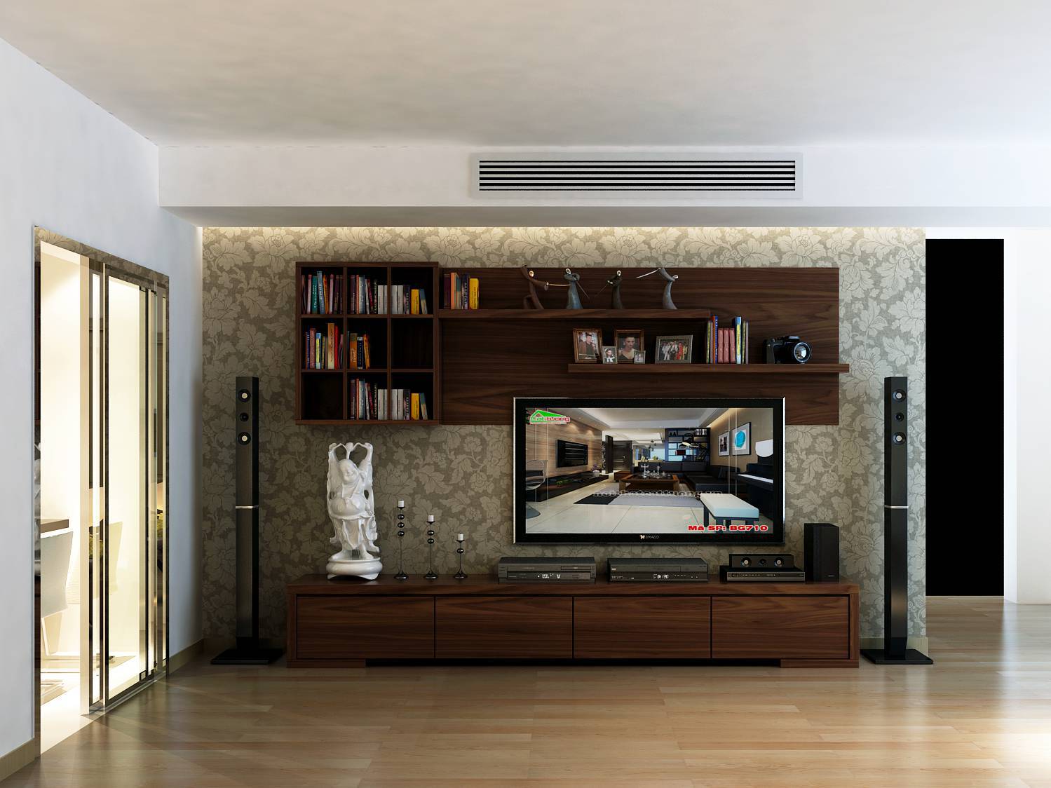 Kệ Tivi Gỗ Óc Chó