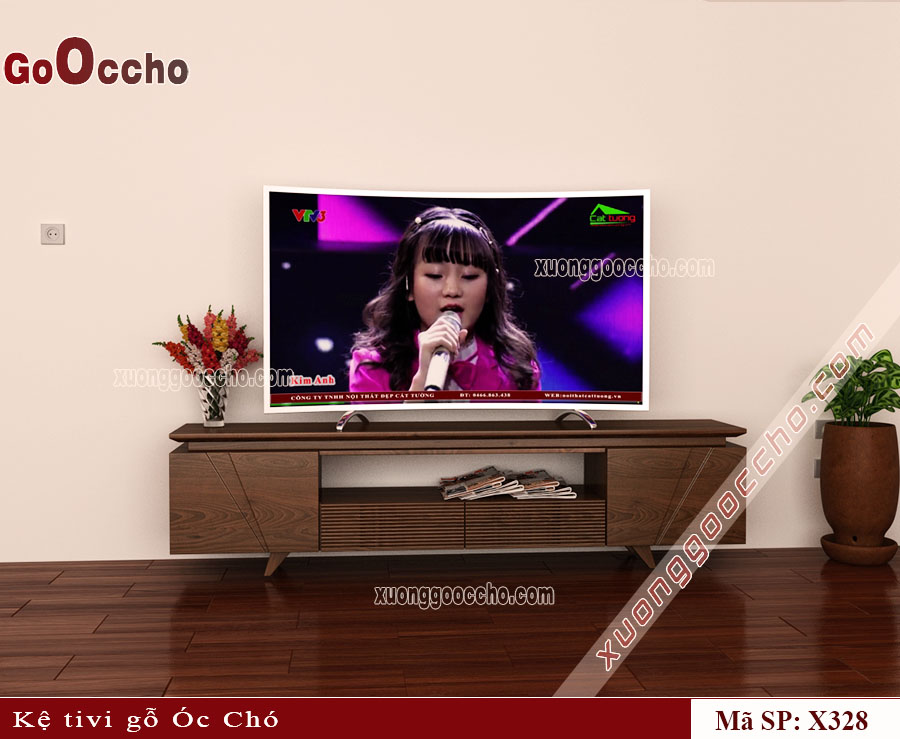 Kệ Tivi Gỗ Óc Chó