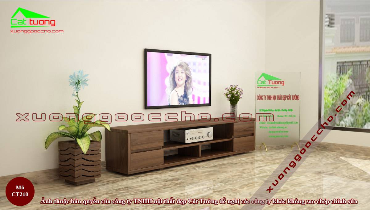 Kệ Tivi Gỗ Óc Chó