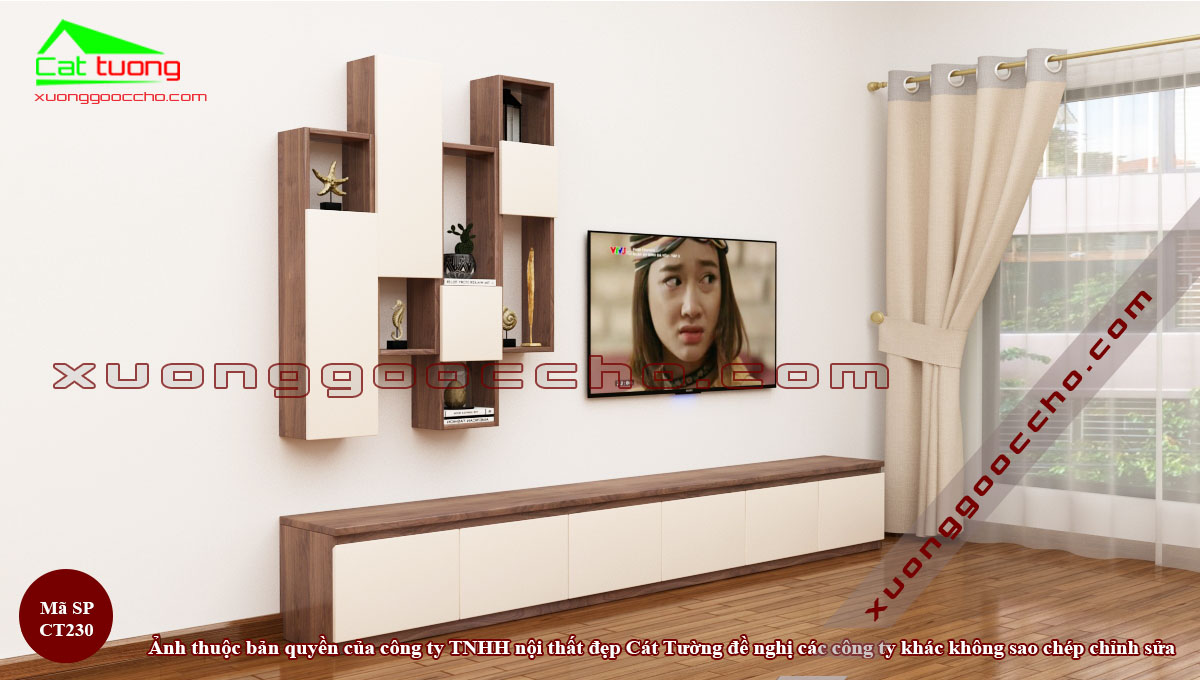 Kệ Tivi Gỗ Óc Chó