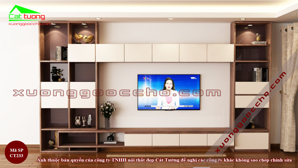 Kệ Tivi Gỗ Óc Chó