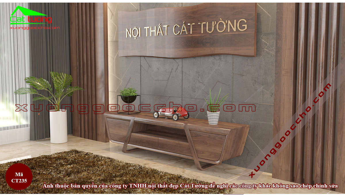 Kệ Tivi Gỗ Óc Chó