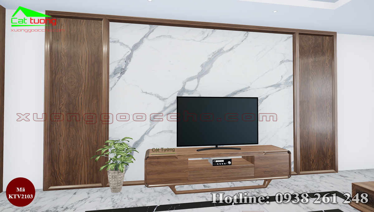 Kệ Tivi Gỗ Óc Chó