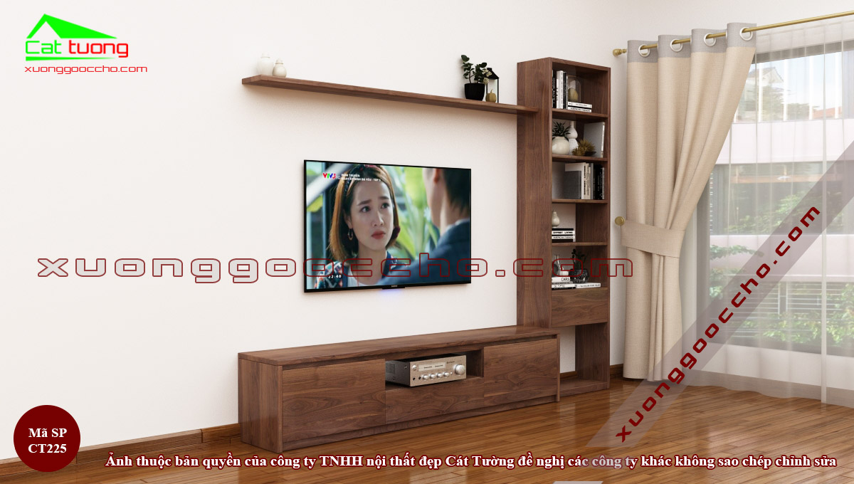 Kệ Tivi Gỗ Óc Chó