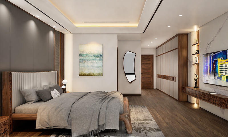 Phòng ngủ gỗ óc cho của đại gia 2503