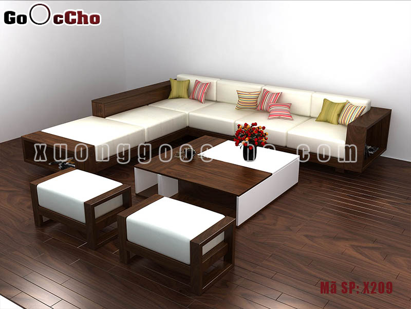Sofa Gỗ Óc Chó